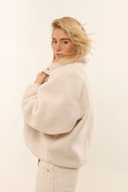 VESTE SHERPA REBECCA WHITE S/M - ONE TEE