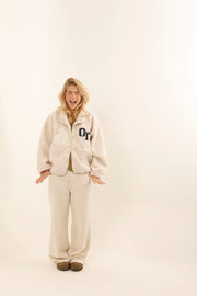 VESTE SHERPA REBECCA WHITE S/M - ONE TEE