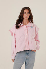 VESTE WILLOW LIGHT PINK XS/S - ONE TEE