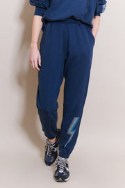 JOGGPANT NAVY NATHANAEL X VÉRONIKA S/M - ONE TEE X VERONIKA LOUBRY