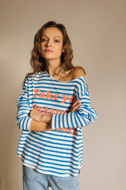 LILY 114 blue DREAM collab Véronika LOUBRY XS - ONE TEE X VERONIKA LOUBRY