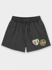 SHORT SASHA X VÉRONIKA CARBONE XS - ONE TEE X VERONIKA LOUBRY