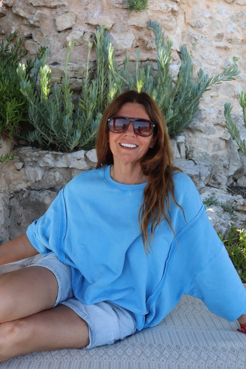 SWEAT VÉRONIKA RIVIERA XS/S - ONE TEE X VERONIKA LOUBRY