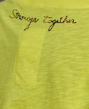 T - SHIRT VÉRONIKA 10 YELLOW XS - ONE TEE X VERONIKA LOUBRY