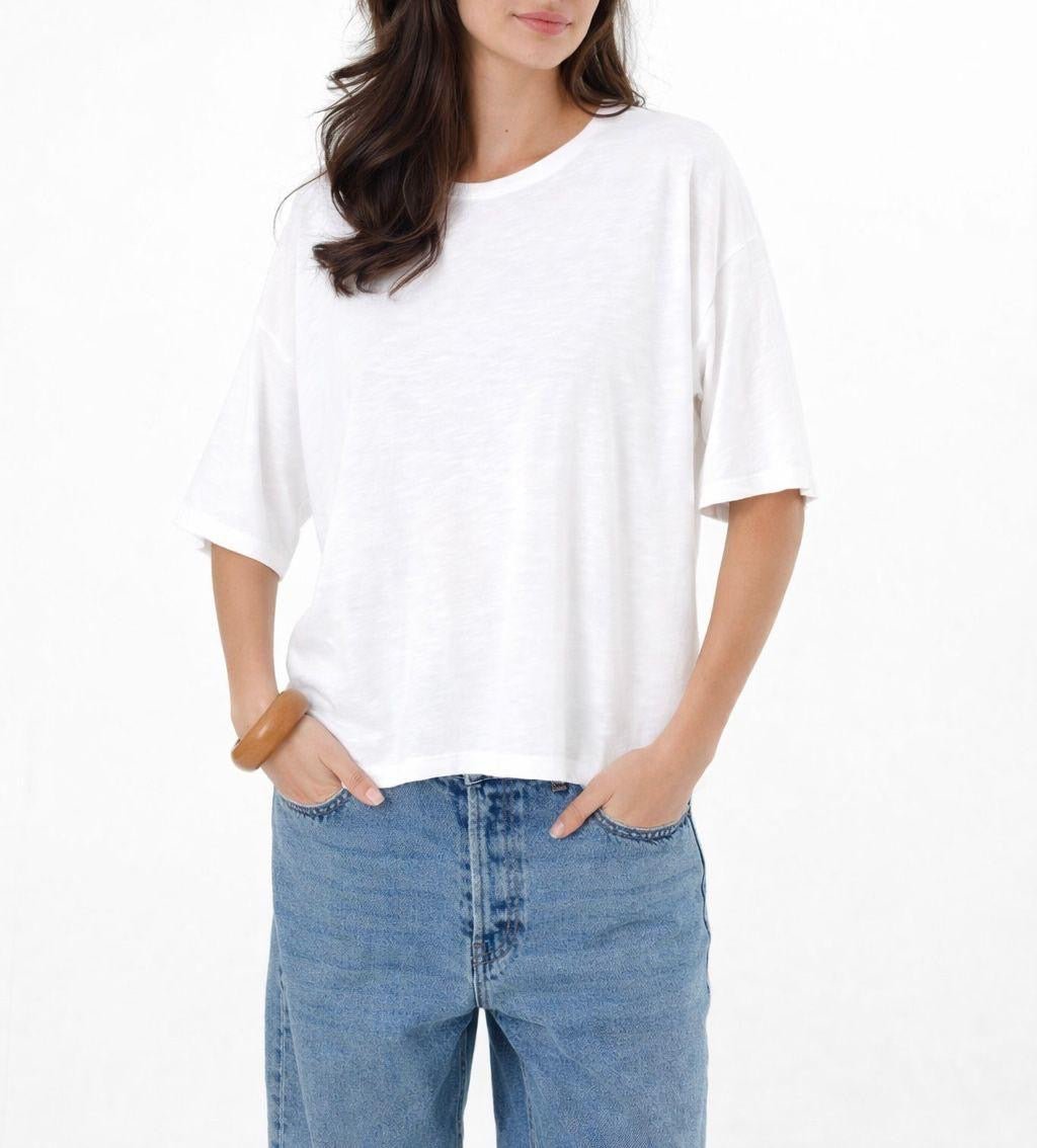 T - SHIRT VÉRONIKA BLANC 14 BLANC XS - ONE TEE X VERONIKA LOUBRY
