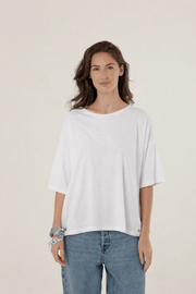 T-shirt Véronika - Chapitre 14 BLANC XS - ONE TEE X VERONIKA LOUBRY