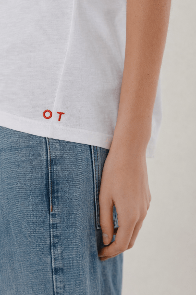 T-shirt Véronika - Chapitre 14 BLANC XS - ONE TEE X VERONIKA LOUBRY