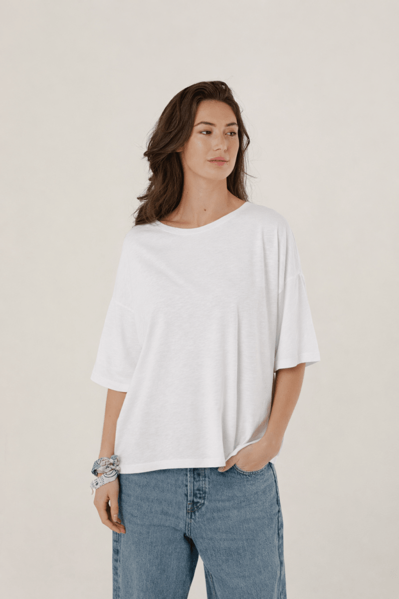 T-shirt Véronika - Chapitre 14 BLANC XS - ONE TEE X VERONIKA LOUBRY