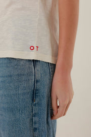 T-shirt Véronika - Chapitre 14 CREAMY XS - ONE TEE X VERONIKA LOUBRY