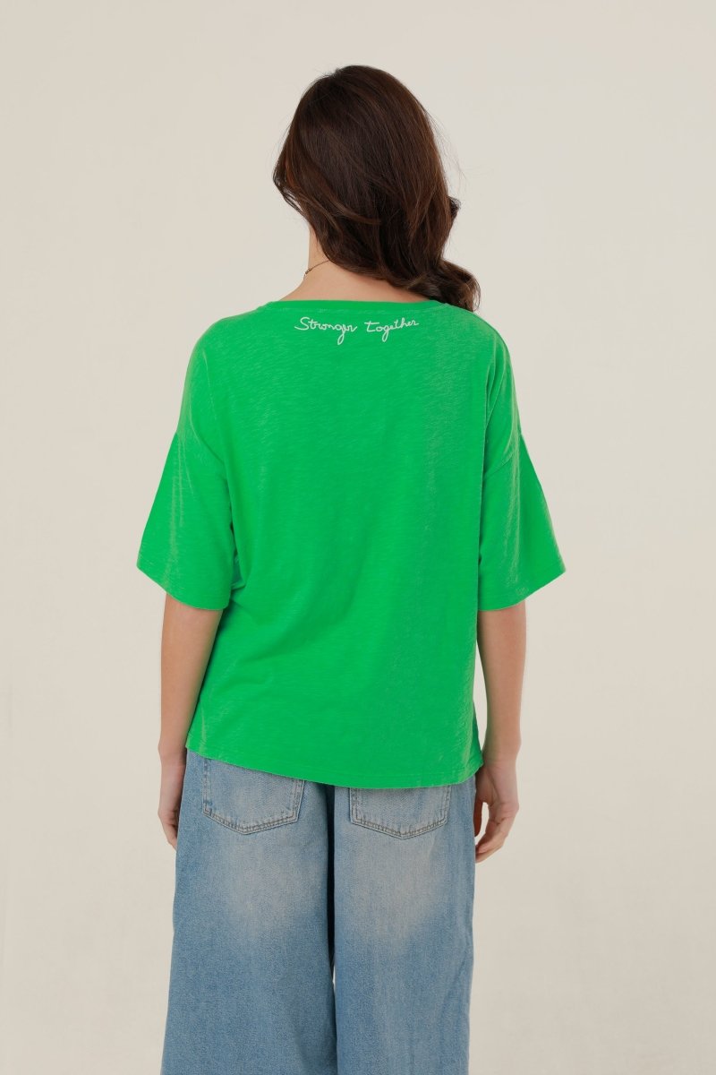 T-shirt Véronika - Chapitre 14 MENTA XS - ONE TEE X VERONIKA LOUBRY