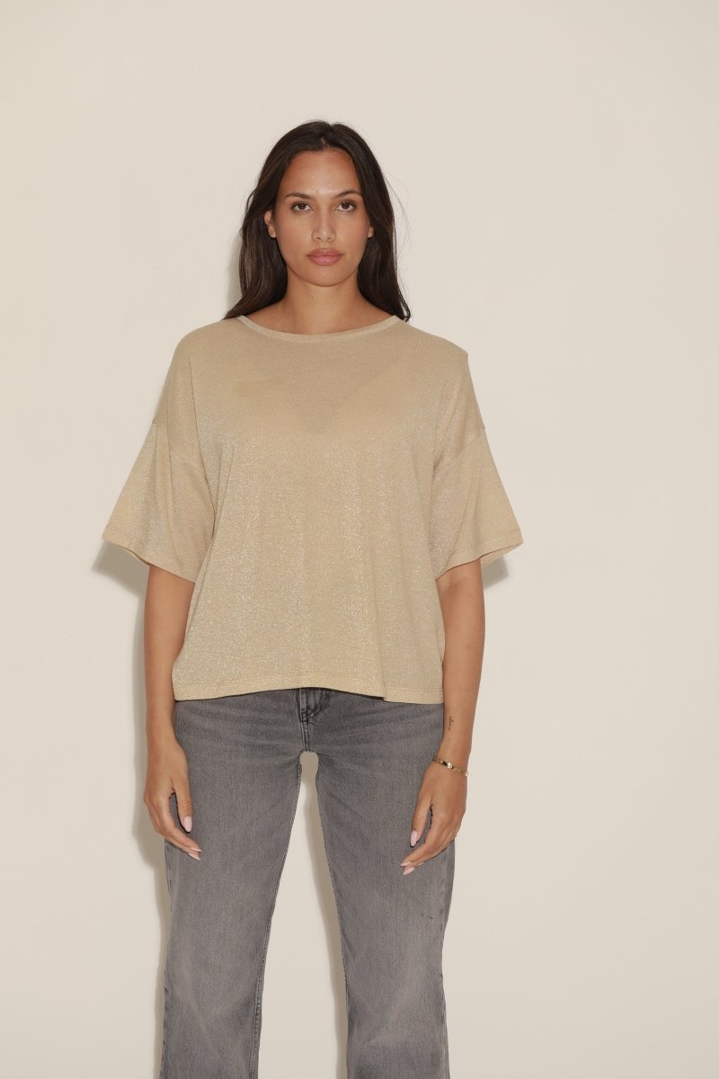 T-shirt Véronika Gold Chapitre 13 GOLD XS - ONE TEE X VERONIKA LOUBRY