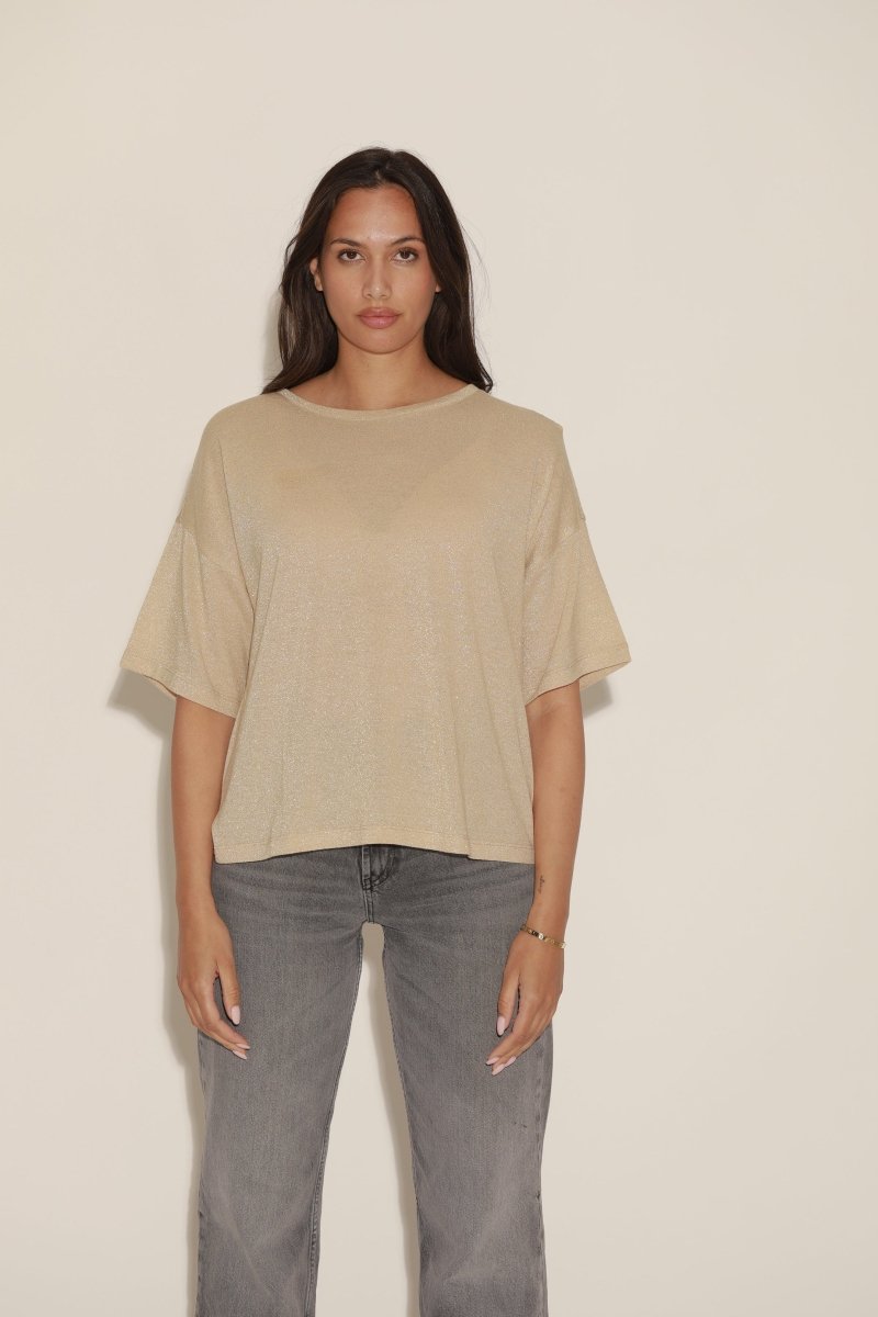 T-shirt Véronika Gold Chapitre 13 GOLD XS - ONE TEE X VERONIKA LOUBRY