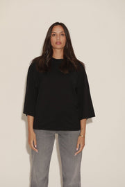 T-shirt Véronika Lou NOIR XS - ONE TEE X VERONIKA LOUBRY