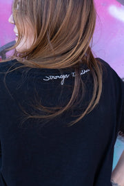 T - SHIRT VÉRONIKA NOIR CHAPITRE 10 XS - ONE TEE X VERONIKA LOUBRY